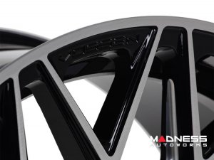 Jeep Wagoneer Custom Wheels - HF6-3 by Vossen - Brushed Gloss Black